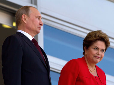 Brazil, Russia presidents support creation of BRICS bank Brazil, Russia presidents support creation of BRICS bank