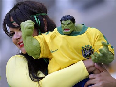 FIFA World Cup: To beat Germany, Brazil need Hulk to get angry FIFA World Cup: To beat Germany, Brazil need Hulk to get angry