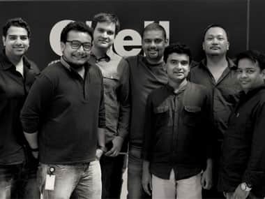 L-R: Goswami, Sen Gupta, Kalita, Mathew, Prasanth, Pegu, Sharma