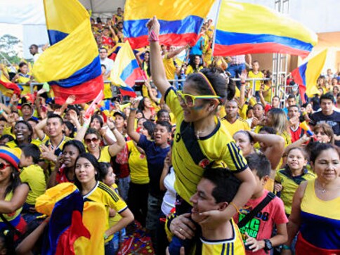 World Cup: Euphoria grips soccer-mad Colombia ahead of Brazil clash ...