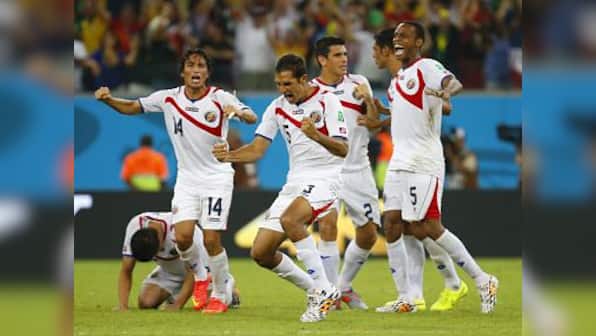Costa Rica seek inspiration from Santos and Pele ahead of quarterfinals