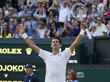 Most special Grand Slam final I've played: Wimbledon champ Djokovic Most special Grand Slam final I've played: Wimbledon champ Djokovic