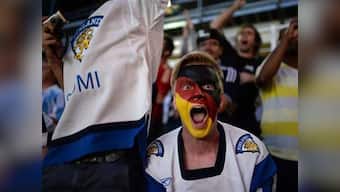 Anyone but Argentina: Relieved Brazil celebrate Germany World Cup win