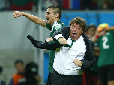 Herrera's bear-hugs to Sabella's fall: The funniest moments of World Cup 2014 Herrera's bear-hugs to Sabella's fall: The funniest moments of World Cup 2014
