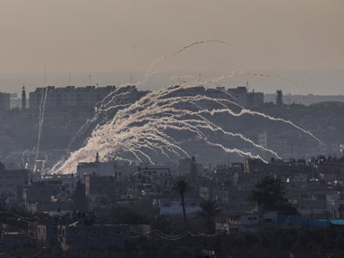 Delhi: JNU students protest Israeli strikes on Gaza Delhi: JNU students protest Israeli strikes on Gaza