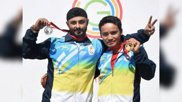 CWG 2014: Jitu Rai breaks record to win gold, Gurpal takes silver in 50m pistol