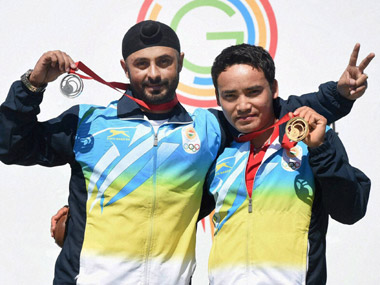 CWG 2014: Jitu Rai breaks record to win gold, Gurpal takes silver in 50m pistol CWG 2014: Jitu Rai breaks record to win gold, Gurpal takes silver in 50m pistol