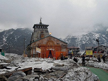 Kedarnath shrine, one of the holiest of Hindu temples dedicated to Lord Shiva, was left in a shambles after heavy rains in Uttarakhand in 2013. It was reopened in 2014. PTI