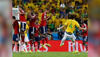 World Cup: Brazil's David Luiz attributes free kick technique to genetics 