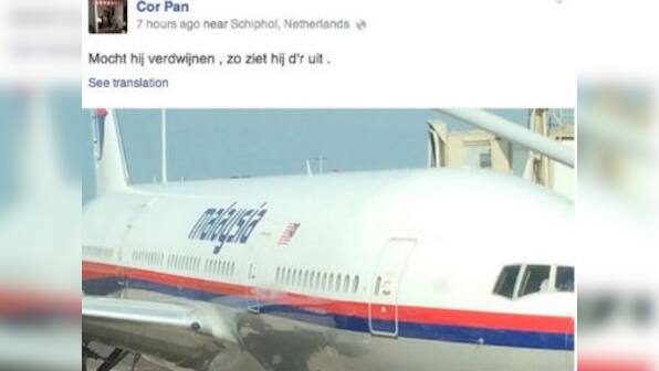 MH17 passenger made Facebook joke about 'missing' plane before boarding