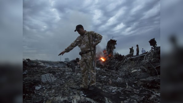 Russia destroying evidence at flight MH17 crash site, claims Ukraine