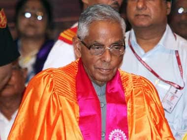 Former West Bengal governor MK Narayanan. Image courtesy PIB 