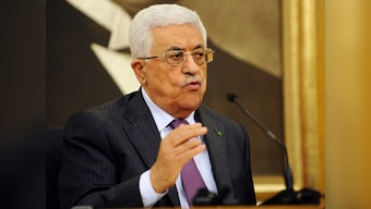 Palestinian president Mahmud Abbas speaks with Hamas leader Ismail Haniya amid reconciliation efforts
