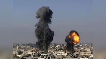 Airstrikes on Gaza strip kill 18-month-old, three other Palestinians; Israel says attacks targeted only Hamas military bases