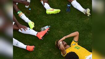 Rare time-out brings huge sigh of relief for exhausted World Cup teams 