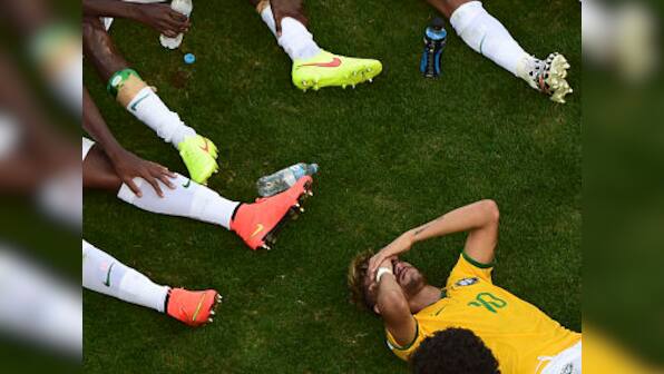 Rare time-out brings huge sigh of relief for exhausted World Cup teams 