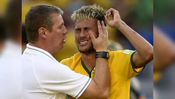 Psychologist makes 'urgent' and unscheduled visit to help tearful Brazil