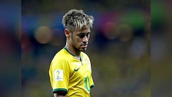 World Cup 2014: Neymar 'recovering well' from thigh, knee knocks