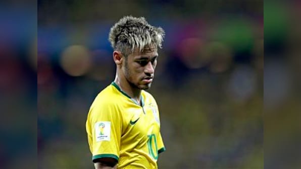 World Cup 2014: Neymar 'recovering well' from thigh, knee knocks