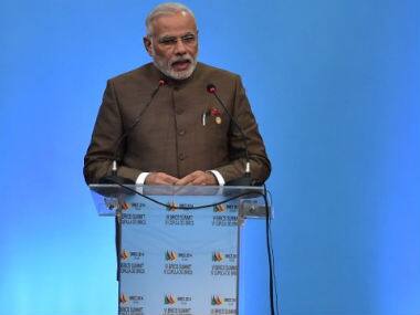 Modi's nervous body language makes his speech at BRICS summit uninspiring