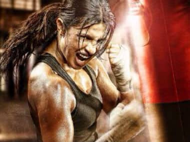 Priyanka Chopra as Mary Kom in the poster. 
