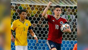 I think the referee influenced the game a lot: James Rodriguez