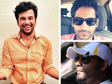 Nikhil, left; Aarish, top right; Siddharth, bottom right