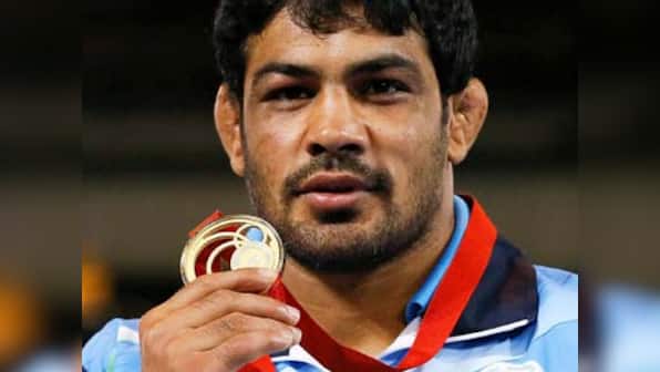 Sushil Kumar needs just 107 seconds to beat Abbas and win gold