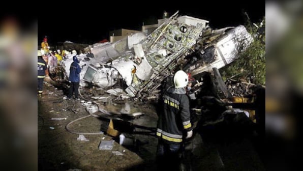 Taiwan: Plane crashes during emergency landing, 47 dead