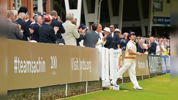 MCC Vs ROW Photos: Yuvraj, Finch tons; Tendulkar's cameo light up Lord's 