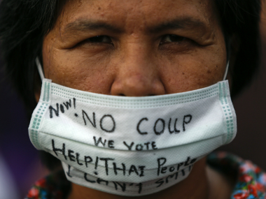 'Hunger games' anti-coup Thai leader released on bail 'Hunger games' anti-coup Thai leader released on bail