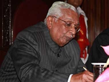 We are not office clerks: Purushothaman quits as Nagaland Governor We are not office clerks: Purushothaman quits as Nagaland Governor