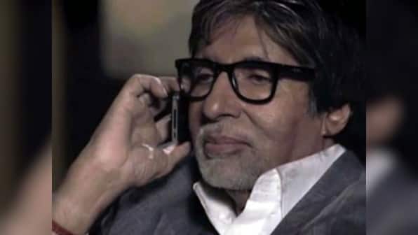 Amitabh Bachchan in 'Yudh' acts like a french bearded Mother Teresa