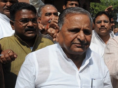 Mulayam Singh Yadav. Agencies.
