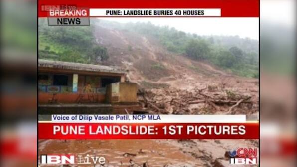 Modi tells Rajnath to visit landslide-hit area in Pune