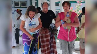 Indonesia tourist boat survivors swam to volcano island, survived on urine
