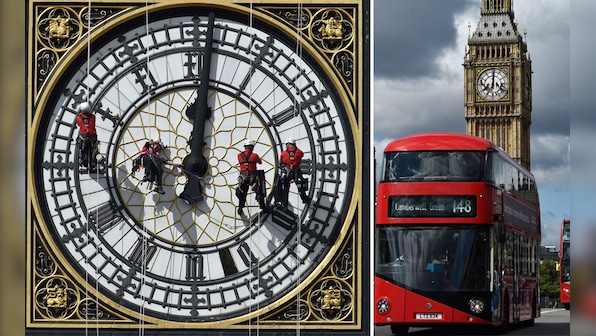 Photos: Cleaning ritual on, Big Ben gets it's annual makeover