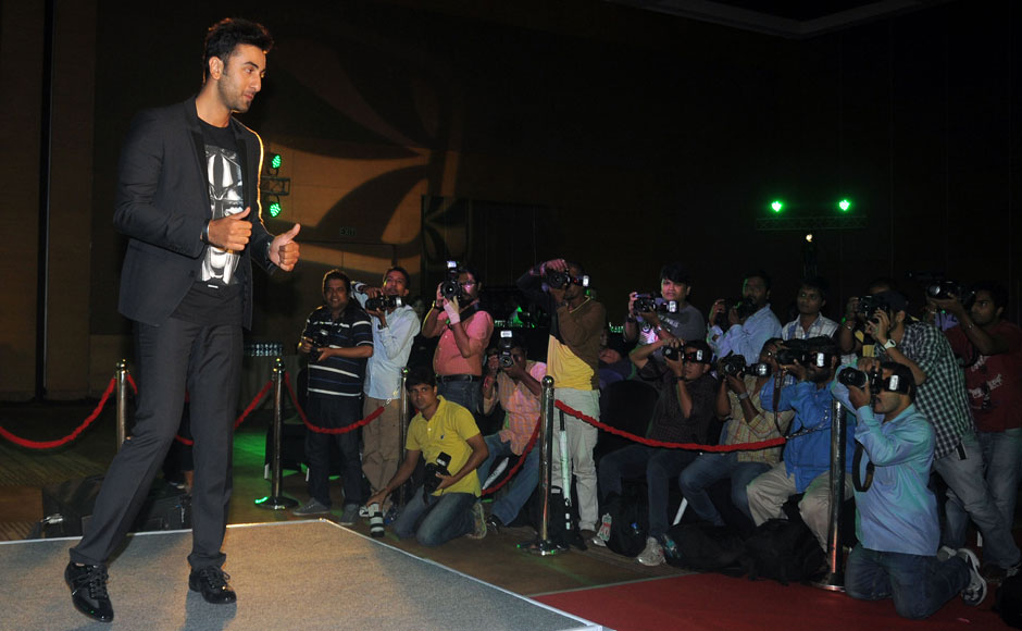 Photos: Ranbir Kapoor teams up with online music company Saavn Photos: Ranbir Kapoor teams up with online music company Saavn