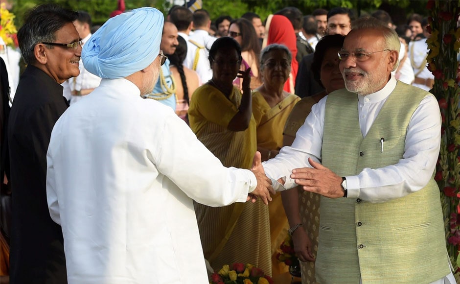 Photos: PM Modi stars at President's 'at-home' in Rashtrapati Bhawan ...