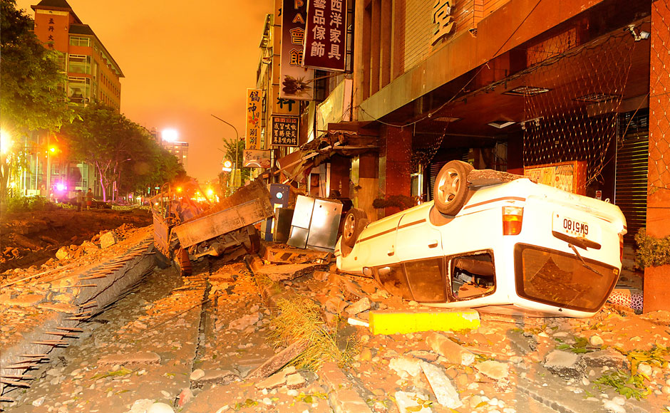 Photos: Massive explosions caused by gas leak kills 22 in Taiwan Photos: Massive explosions caused by gas leak kills 22 in Taiwan
