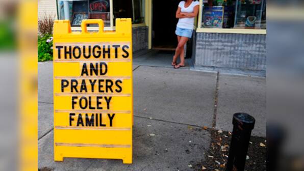 IS sent message to scribe's family before killing him