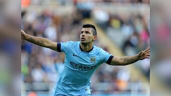 Sergio Aguero out for four to six weeks
