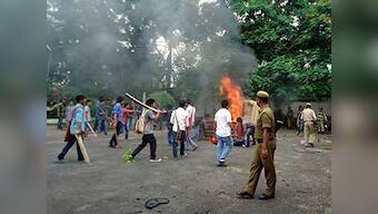 Assam: Police lathicharge, fire rubber pellets at protesters, 18 injured