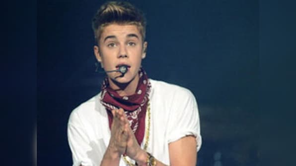 Justin Bieber nearly crashes into an old woman