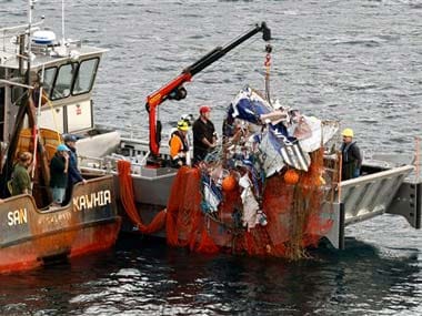 NZL fishing boat hauls in strange catch: A small plane 