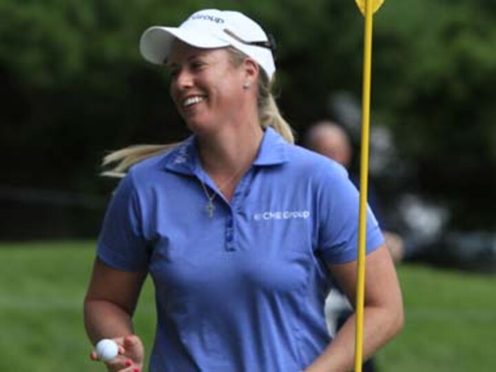 Brittany Lincicome leads LPGA Championship after 36 holes