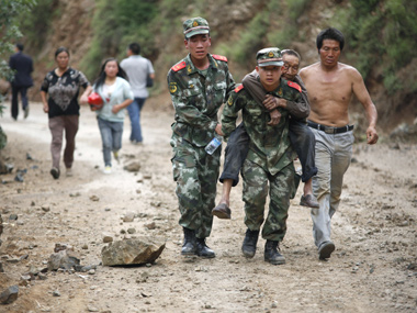 Over 381 dead after strong earthquake hits southern China Over 381 dead after strong earthquake hits southern China