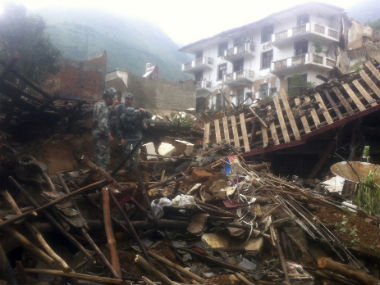 China: Rescuers race to find survivors after 381 die in earthquake China: Rescuers race to find survivors after 381 die in earthquake