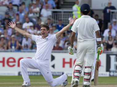 Bowling India out for 150-odd was perfect for us, says Chris Woakes Bowling India out for 150-odd was perfect for us, says Chris Woakes