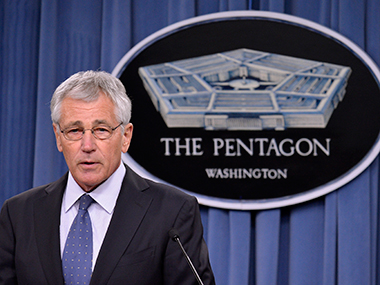 US Defence Secy Chuck Hagel arrives in India on 3-day visit US Defence Secy Chuck Hagel arrives in India on 3-day visit